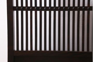 中古　松本民芸家具　和の風情を演出する上品な佇まいの衝立(つい立て、パーテーション)(R-039692)