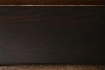 アンティーク家具　朴の木の一枚板を使用した味わい深い裁ち板(ローテーブル、ローボード)(R-039697)