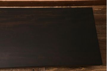 アンティーク家具　朴の木の一枚板を使用した味わい深い裁ち板(ローテーブル、ローボード)(R-039697)