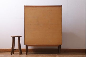 ヴィンテージ家具　北欧ビンテージ　収納たっぷりでおしゃれなライティングビューロー(デスク、机、在宅ワーク、在宅用)(R-039722)