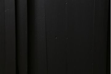 アンティーク建具　当店オリジナルガラス　色ガラスが目を引くペイントガラス戸2枚セット(引き戸)(R-039753)