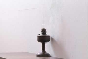 ヴィンテージ雑貨　ドイツ製　巻芯65mm　CAMERCO　PICADOR　ビンテージスタイルを高めるオイルランプ(置き型ランプ、台ランプ)(R-039801)