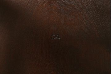中古　松本民芸家具　シックな空間におすすめのラダーバックチェア(ダイニングチェア、椅子)(R-039804)