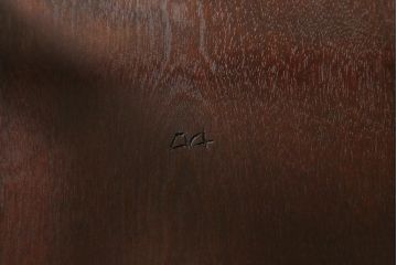 中古　松本民芸家具　シックな空間におすすめのラダーバックチェア(ダイニングチェア、椅子)(R-039805)