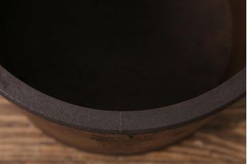 アンティーク雑貨　和製アンティーク　古民具　長い時を経た風合いが魅力的な斗棒付き一斗升(一斗マス)(R-039811)