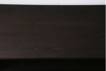 リメイク家具　和製アンティーク　大正期　天板・脚付きリメイク!　渋い雰囲気漂うテレビ台(収納棚、戸棚、リビングボード)(R-039812)