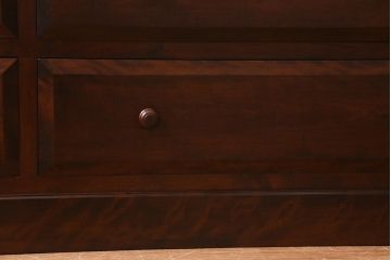 中古　松本民芸家具　E-33型　落ち着きのある色味が素敵なローチェスト(ローボード、引き出し、テレビボード)(R-039815)