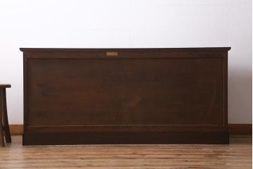 中古　松本民芸家具　E-33型　落ち着きのある色味が素敵なローチェスト(ローボード、引き出し、テレビボード)(R-039815)