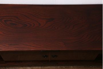 中古　リメイク家具　岩谷堂箪笥　高級感あふれる和の雰囲気を演出するローボード(収納棚、戸棚、テレビボード)(R-039817)