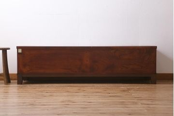 中古　リメイク家具　岩谷堂箪笥　高級感あふれる和の雰囲気を演出するローボード(収納棚、戸棚、テレビボード)(R-039817)