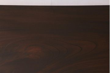 ビンテージ家具　和製ビンテージ　総ケヤキ・天板一枚板　滑らかな木肌が魅力のセンターテーブル(座卓、ローテーブル)(R-039818)