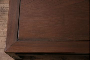 アンティーク家具　和製アンティーク　大正昭和初期　古いものならではの風合いが趣溢れる座卓(ローテーブル)(R-039846)