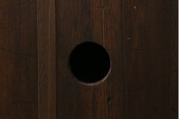 アンティーク家具　総桐材　古箪笥リメイク　フラップダウン式扉のテレビ台(テレビボード、リビングボード、時代箪笥、桐箪笥、桐たんす)(R-039852)