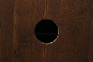 アンティーク家具　総桐材　古箪笥リメイク　フラップダウン式扉のテレビ台(テレビボード、リビングボード、時代箪笥、桐箪笥、桐たんす)(R-039853)