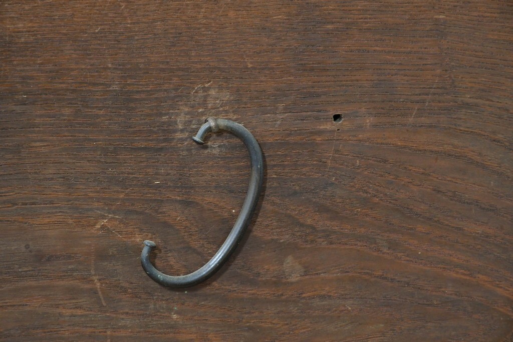 アンティーク家具　和製アンティーク　大正昭和初期　シンプルなデザインが取り入れやすい重ね箪笥(時代箪笥、ローボード、テレビ台)(R-039857)