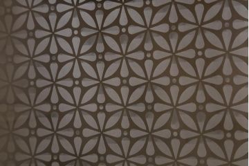 ペイント家具　当店オリジナルガラス　レトロなブックケース(本箱、収納棚、キャビネット)(R-039871)