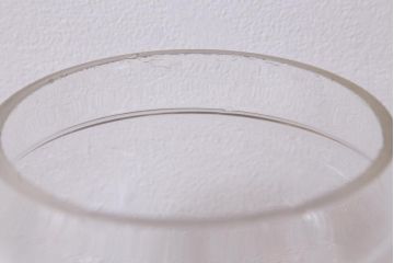 レトロ雑貨　昭和レトロ　丸いフォルムが可愛らしい地球瓶(ガラス瓶、ガラスビン)(R-039877)