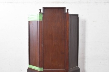 和製ヴィンテージ　昭和中期　アールデコデザインの三面鏡ドレッサー　(R-039881)