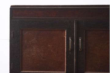 アンティーク家具　シックなデザインがおしゃれなライティングビューロー(デスク、在宅ワーク、在宅用簿記机)(R-039889)