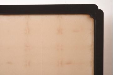 アンティーク家具　昭和中期　漆塗り　和の風情を演出する大振りなサイズの衝立(つい立て、パーテーション)(R-039890)