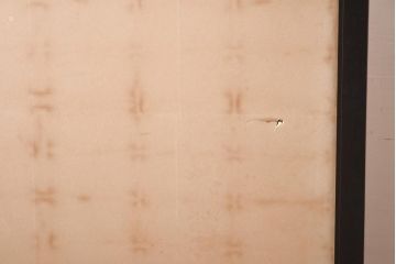 アンティーク家具　昭和中期　漆塗り　和の風情を演出する大振りなサイズの衝立(つい立て、パーテーション)(R-039890)