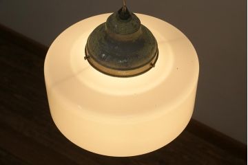 レトロ照明　シャビーなブラケットがおしゃれなペンダントライト(天井照明、吊り下げ照明)(R-039900)