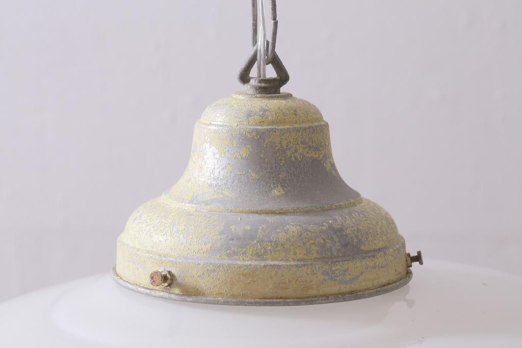 レトロ照明　シャビーなブラケットがおしゃれなペンダントライト(天井照明、吊り下げ照明)(R-039900)