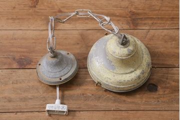 レトロ照明　シャビーなブラケットがおしゃれなペンダントライト(天井照明、吊り下げ照明)(R-039900)