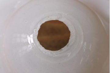 イギリスヴィンテージ照明　上品なフリルシェードのペンダントライト(ランプシェード、天井照明、ビンテージ、吊り下げ照明)(R-039915)