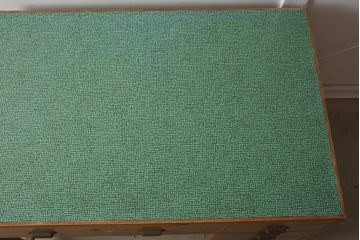 アンティーク家具　和製アンティーク　昭和中期　ブナ材　ノスタルジックな雰囲気漂う片袖デスク(片袖机、在宅ワーク、在宅用ワークデスク)(R-039928)