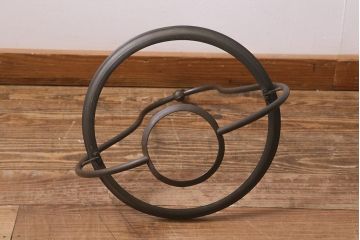 ヴィンテージ雑貨　イギリスビンテージ　8分芯　HINKS　1950年　メンズライクにおすすめな銅金具の吊り下げ式オイルランプ(ランタン、ハンギングランプ)(R-039930)