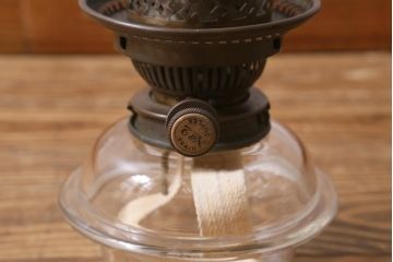 ヴィンテージ雑貨　イギリスビンテージ　8分芯　HINKS　1950年　メンズライクにおすすめな吊り下げ式オイルランプ(ランタン、ハンギングランプ)(R-039933)