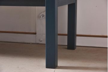 ヴィンテージ家具　アイアンフレーム　ジャンクな雰囲気が魅力の作業台(鉄脚テーブル、ビンテージ)(R-039940)