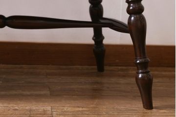 中古　松本民芸家具　#513型　3人掛け　長ウィンザーチェア(三人掛ベンチ、長椅子、ウインザーチェア)(R-039942)