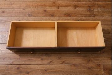 中古　北海道民芸家具　#115　落ち着きのある佇まいが魅力のブックケース(本箱、収納棚、戸棚)(R-039944)