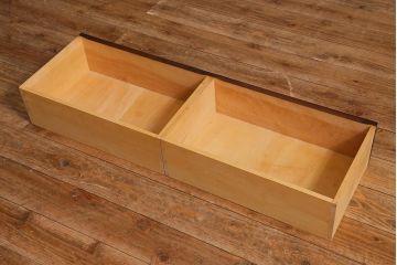 中古　北海道民芸家具　#115　落ち着きのある佇まいが魅力のブックケース(本箱、収納棚、戸棚)(R-039944)