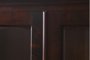 中古　北海道民芸家具　#115　落ち着きのある佇まいが魅力のブックケース(本箱、収納棚、戸棚)(R-039944)