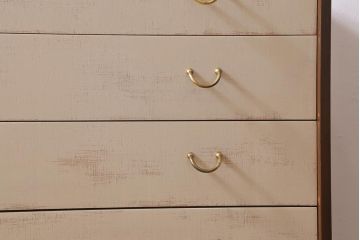 ヴィンテージ家具　北欧ビンテージ　G-PLAN(ジープラン)　BBシリーズ　アンティークペイントがおしゃれなチェスト(サイドチェスト、サイドボード、引き出し)(R-039951)