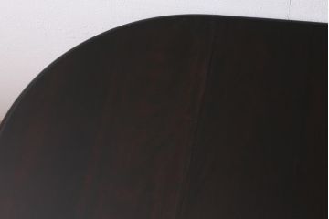 中古　松本民芸家具　脚のデザインがシックな27型バタフライ卓(ドロップリーフテーブル、ダイニングテーブル)(定価約19万円)(R-039954)