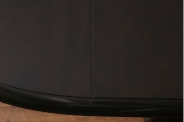 中古　松本民芸家具　脚のデザインがシックな27型バタフライ卓(ドロップリーフテーブル、ダイニングテーブル)(定価約19万円)(R-039954)
