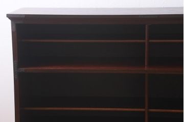 中古　筑後民芸家具　脚付リメイク　和モダンスタイルを高めるサイドボード(戸棚、キャビネット)(R-039955)
