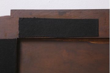 アンティーク家具　イギリスアンティーク　オーク材　ブルボーズレッグが目を引くドローリーフテーブル(エクステンションテーブル、ダイニングテーブル)(R-039960)