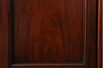 ヴィンテージ家具　カリン材　象嵌入りが珍しい!優美な佇まいの飾り棚(茶棚、収納棚、ビンテージ、花梨材)(R-039984)
