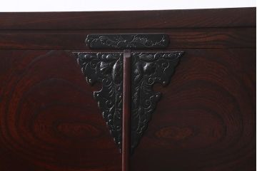 リメイク家具　伝統民芸　岩谷堂箪笥　和箪笥と収納棚の2wayが魅力の脚付サイドボード(衣装箪笥、収納棚)(R-040006)