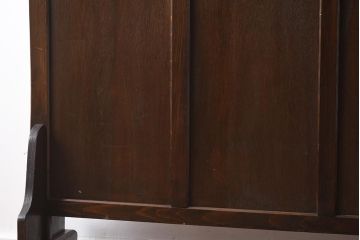 アンティーク家具　ダイヤガラス　レトロな雰囲気漂う大ぶりなつい立て(衝立、パーテーション)(R-040014)