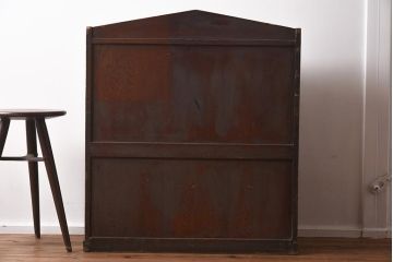アンティーク家具　栓材　象嵌がおしゃれなライティングビューロー(簿記机、在宅ワーク、在宅用ワークデスク)(R-040017)