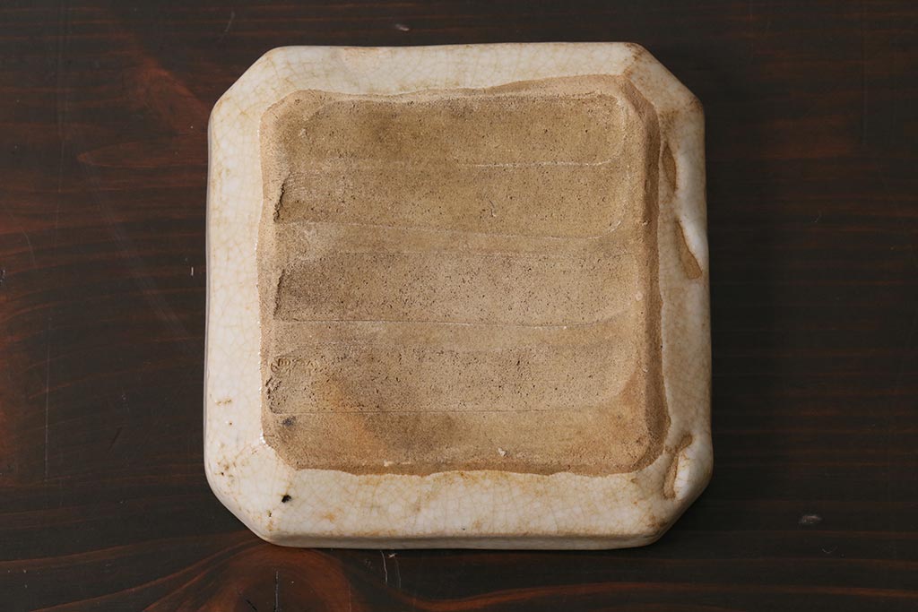 志野角皿5枚 志野焼 菓子皿 角皿5枚 茶道具 - メルカリ