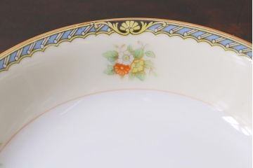 アンティーク雑貨　昭和中期　オールドノリタケ　小皿4枚セット(プレート、洋食器)(R-040035)