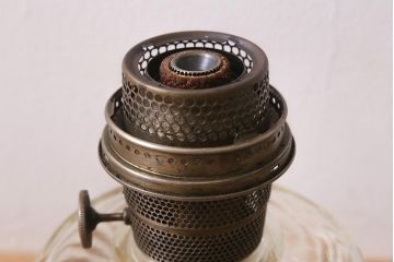 ヴィンテージ雑貨　アメリカ　Aladdin(アラジン)　NU-TYPE Model-B　マントルランプ(オイルランプ、照明、ビンテージ)(R-040070)