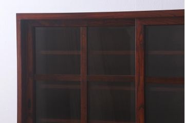 中古　岩谷堂箪笥　No.467　和モダンな食器棚120(水屋箪笥、茶棚、収納棚、キャビネット)(定価約68万円)